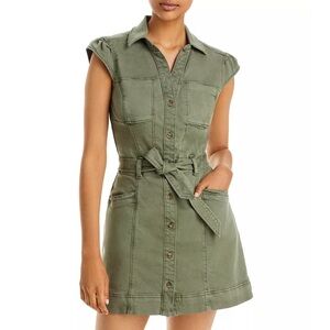 Paige Jaxsyn Belted Utility Mini Dress